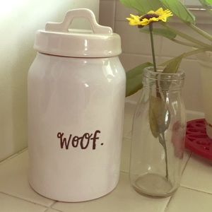 Rae Dunn “woof” canister